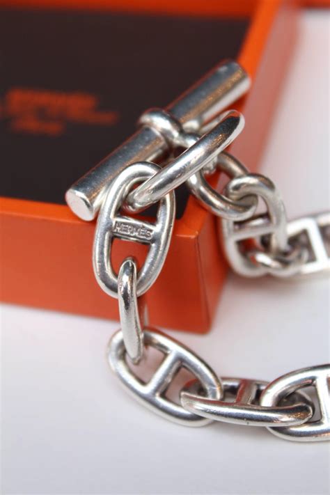 hermes chain anchor chain bracelet